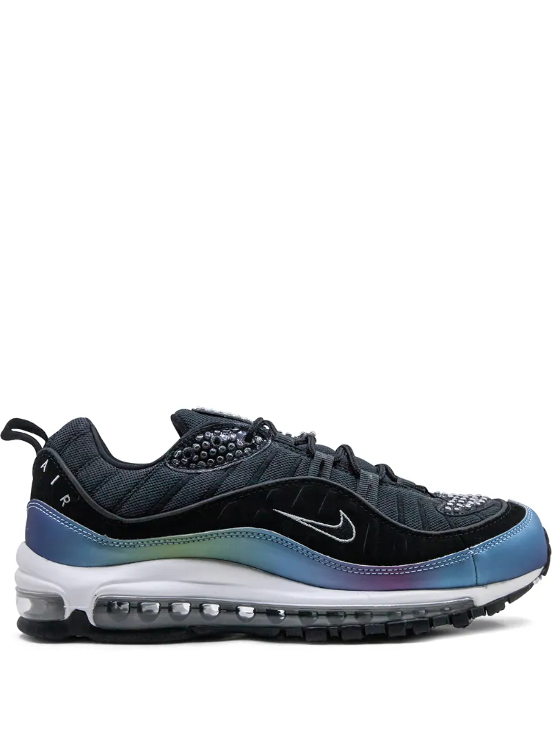Nike – Air Max 98 low-top sneakers – men – Rubber/Suede/Polyester/Polyurethane – 7.5, 8, 9, 9.5, 10, 10.5, 11, 12 – Grey