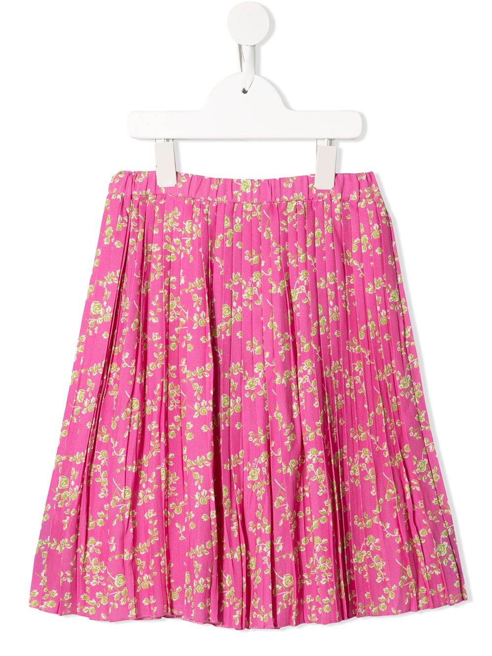 фото Nº21 kids плиссированная юбка с цветочным принтом