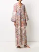 Etro فستان طويل بيزلي