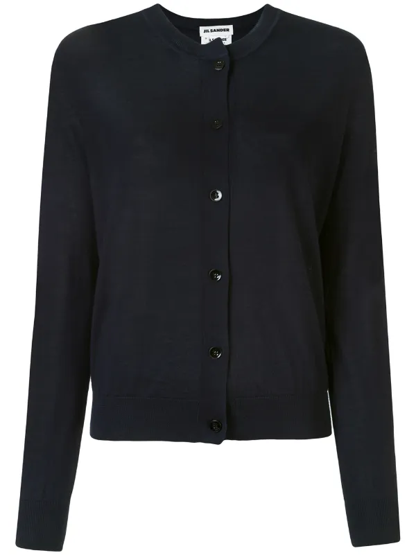 buttoned long cardigan