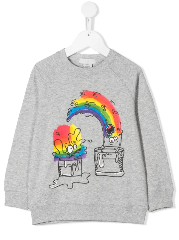 kids rainbow sweatshirt