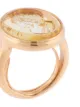 Oscar de la Renta Cameo Charm ring