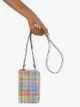 GANNI ziparound grid wallet