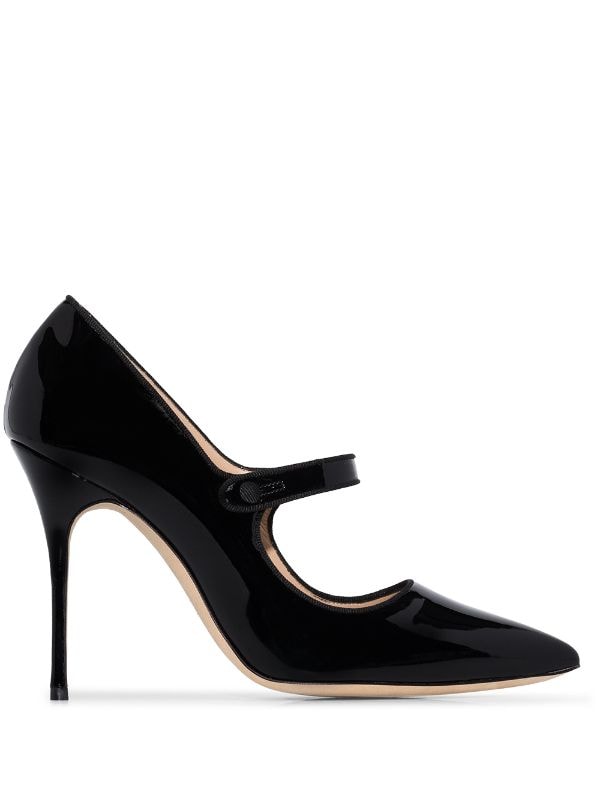 Manolo Blahnik Mary Jane 105mm Pumps 