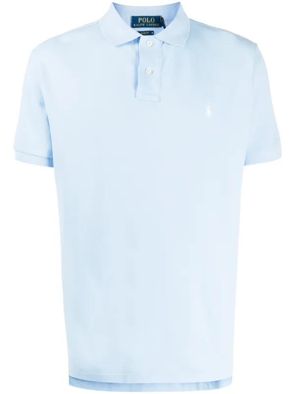 Polo Ralph Lauren Embroidered Logo Polo Shirt - Farfetch