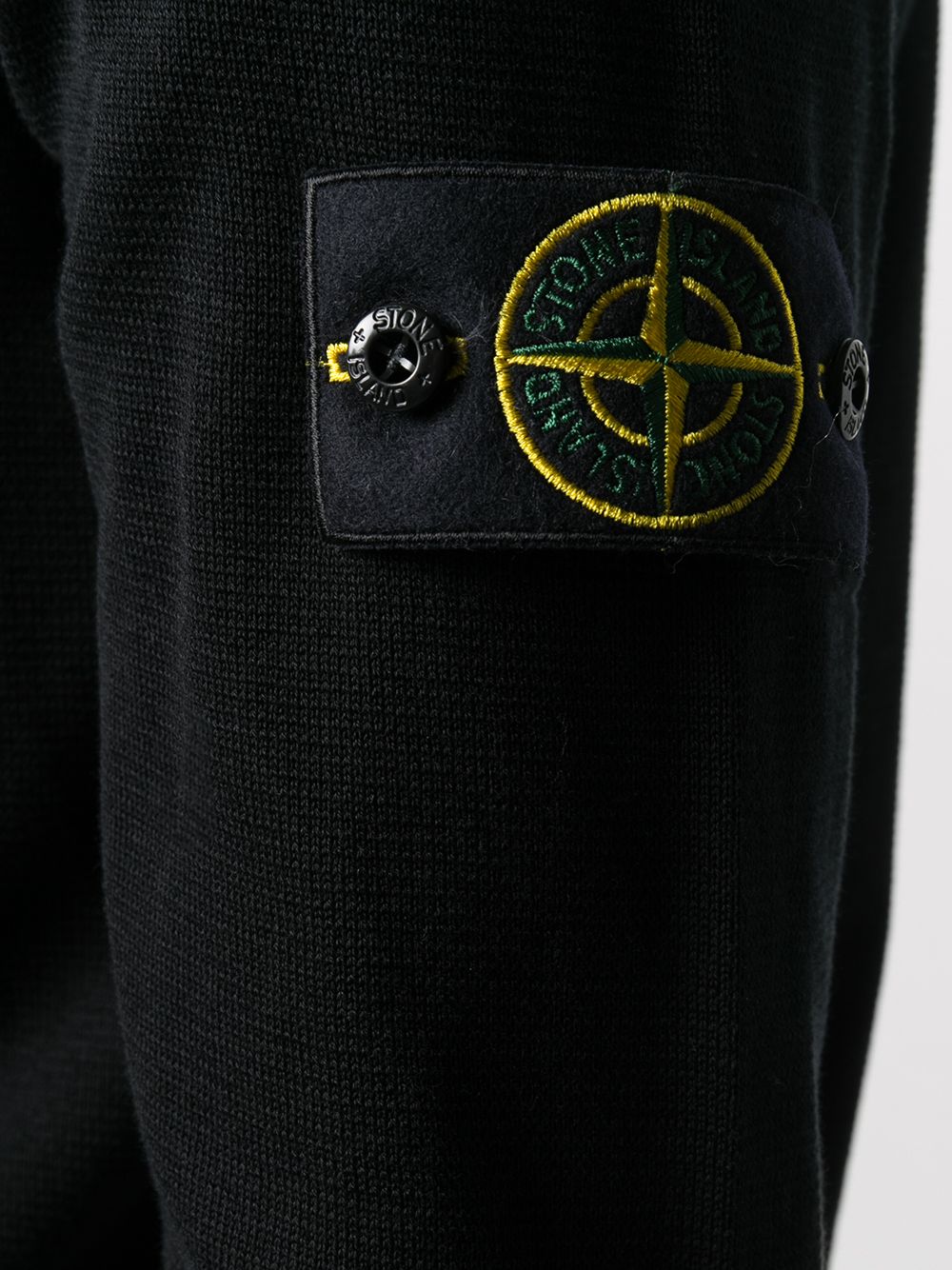 фото Stone island свитер с нашивкой-логотипом