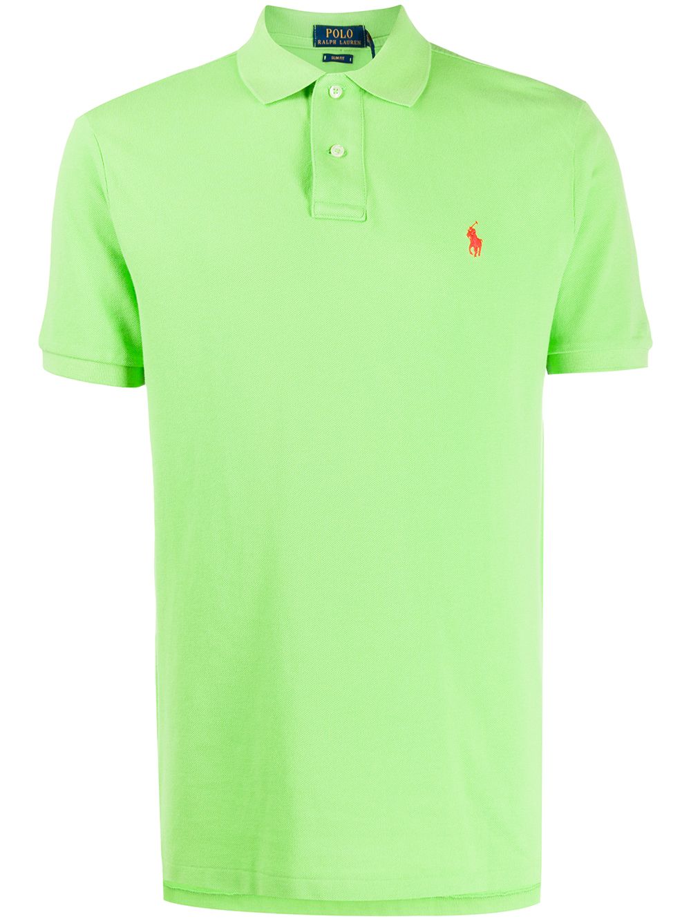 Polo Ralph Lauren green embroidered logo polo shirt for men | 710795080021  at 