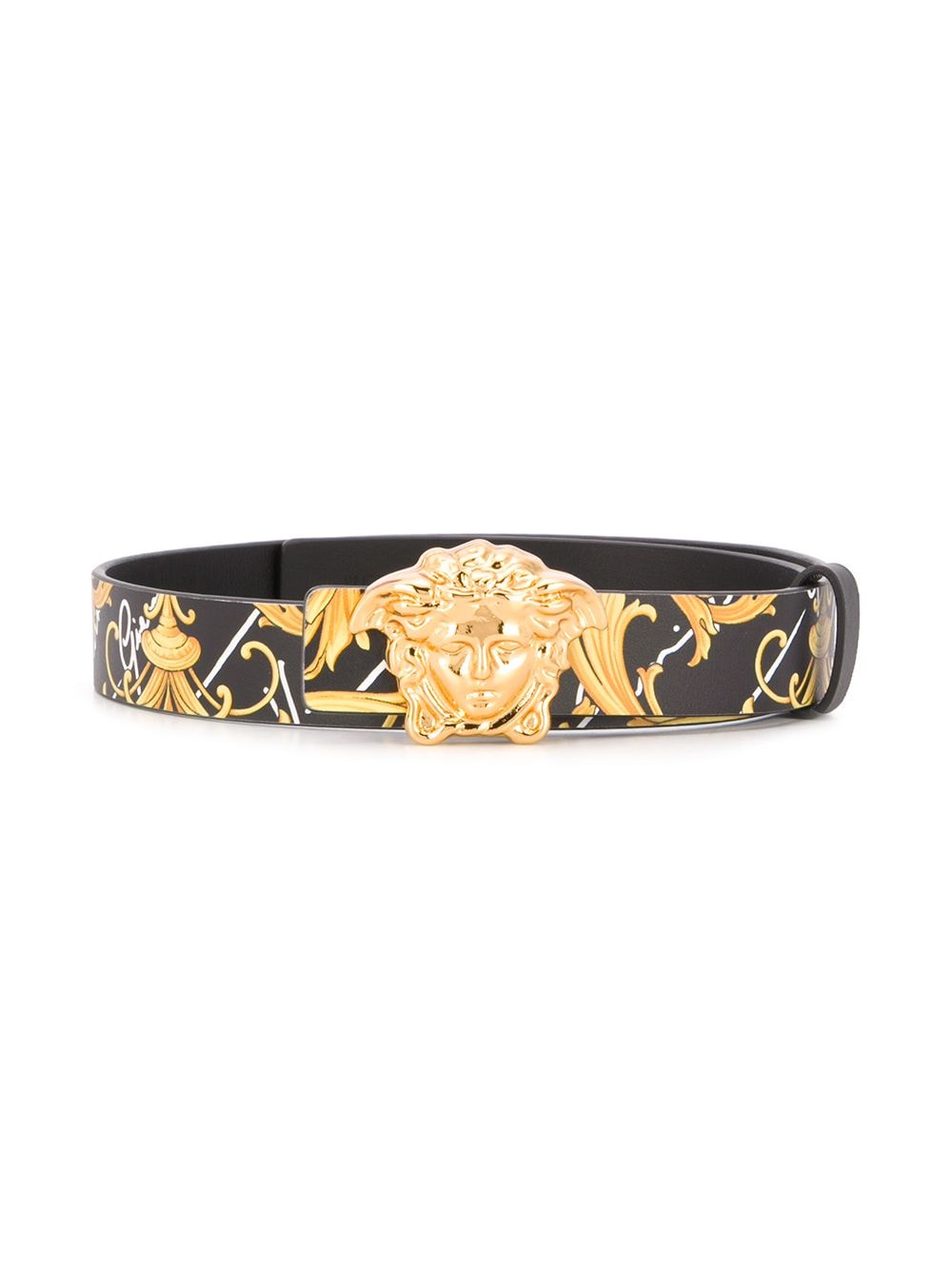 фото Young versace baroque medusa plaque belt