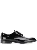 Doucal's patent Derby shoes - Black