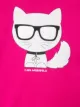 Karl Lagerfeld Kids TEEN logo T-shirt dress