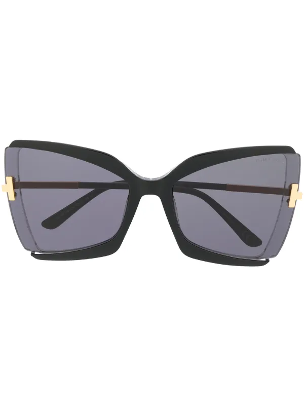 butterfly frame sunglasses