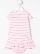 Ralph Lauren Kids فستان مخطط
