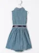 الصورة 2 من Ralph Lauren Kids طقم فستان شامبراي