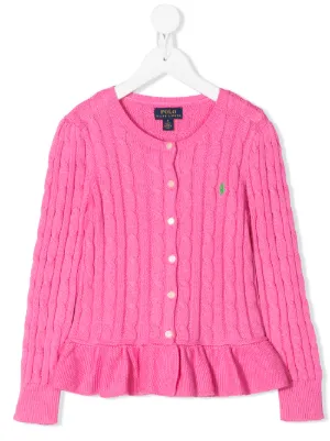 polo girls cardigan