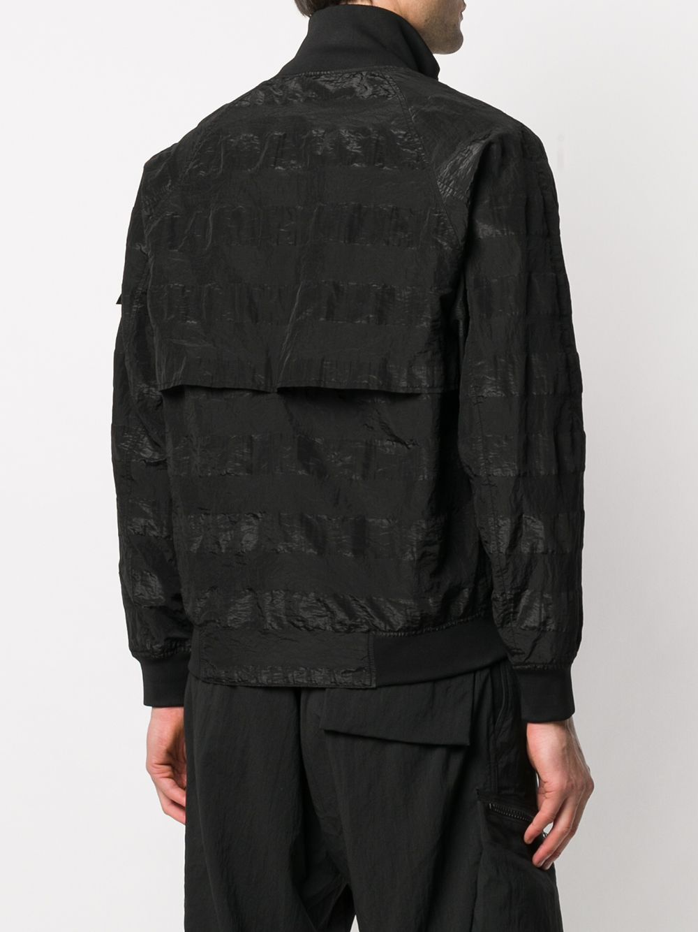 фото Stone island shadow project бомбер в полоску