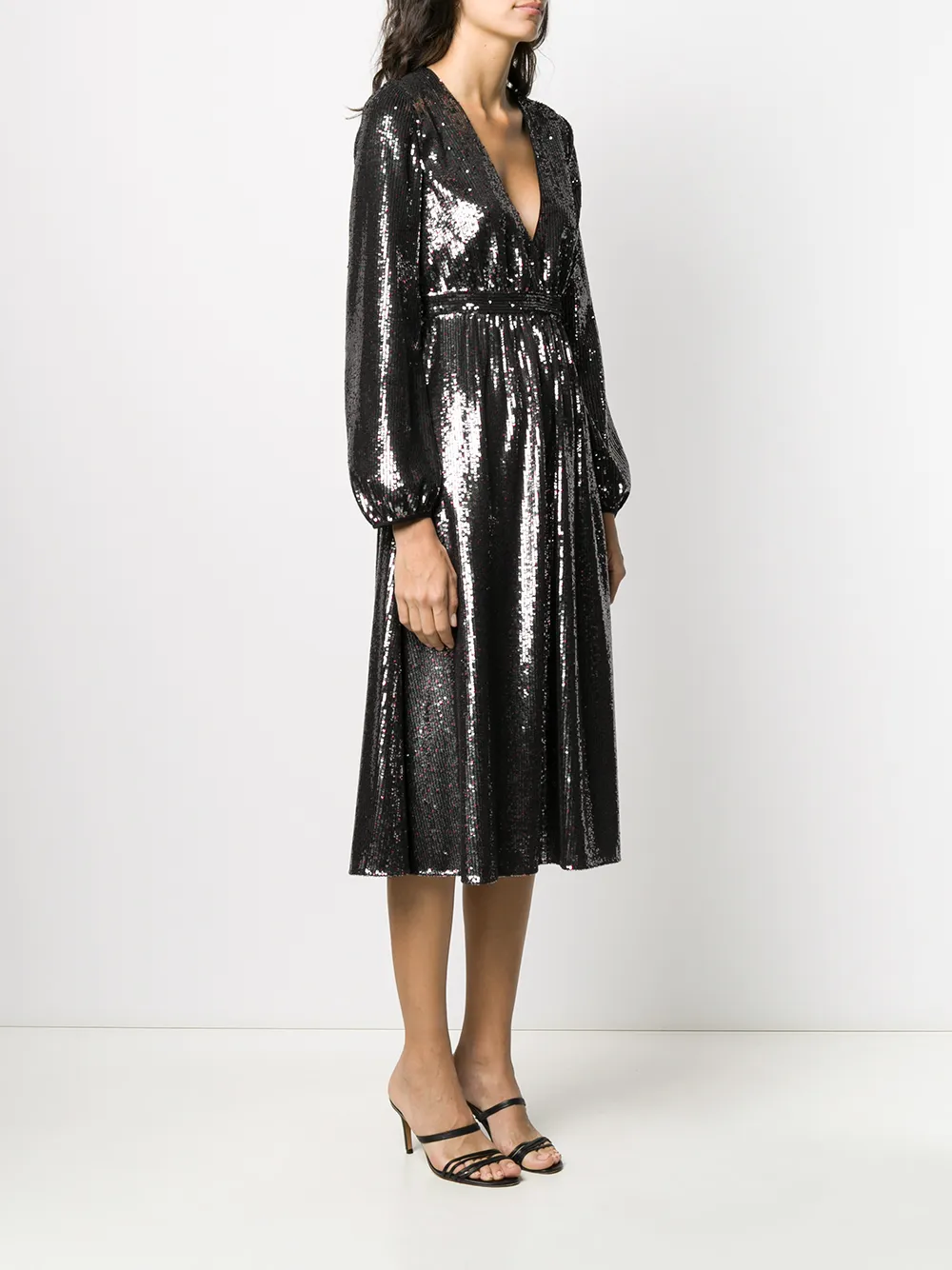 Nº21 Sequin Detail Midi Dress - Farfetch