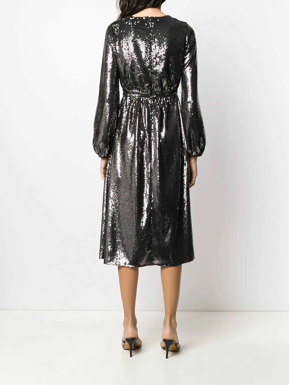 Nº21 Sequin Detail Midi Dress - Farfetch