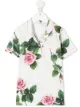الصورة 1 من Dolce & Gabbana Kids بلوزة طراز بيجاما بطبعة زهور