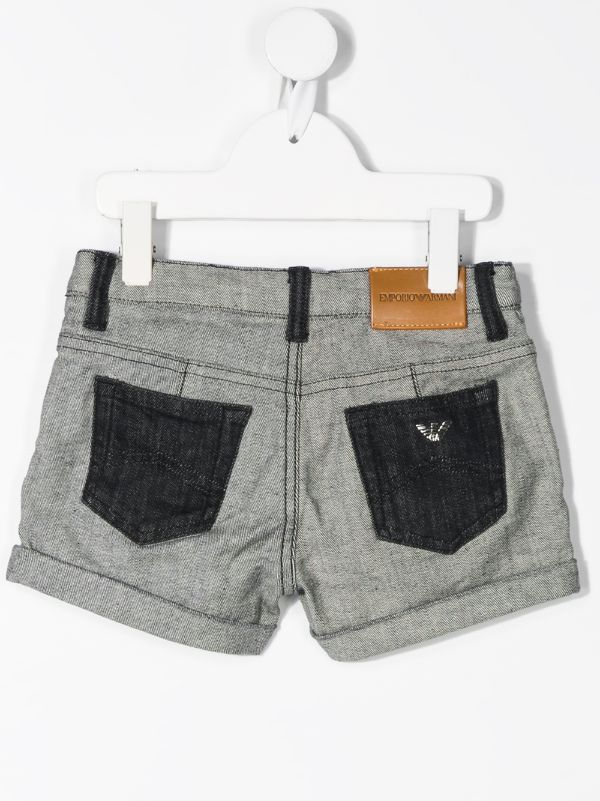 armani jean shorts