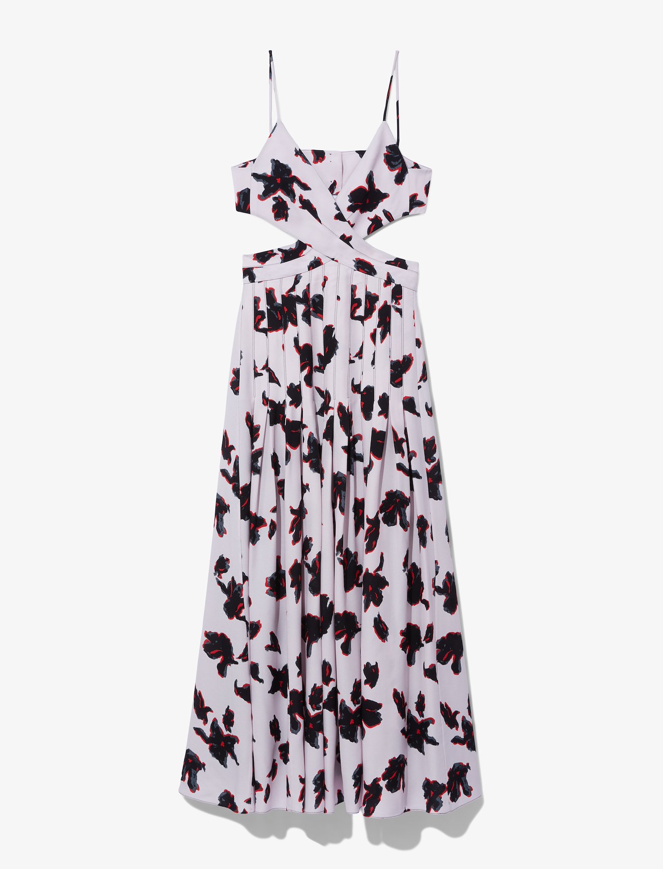 Painted Iris Sleeveless Maxi Dress #4