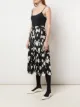 Proenza Schouler Iris print pleated skirt