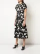 Proenza Schouler فستان مطبوع بخصر ضيق