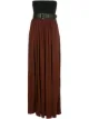 Image 1 of Proenza Schouler strapless pleated dress