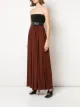 Proenza Schouler strapless pleated dress
