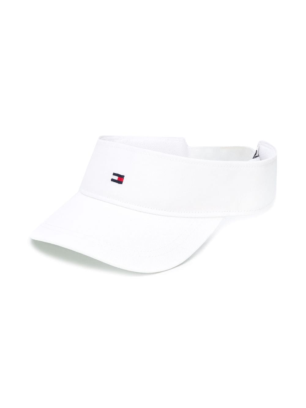 Tommy Hilfiger Junior Kids' Flag Logo Visor In 白色