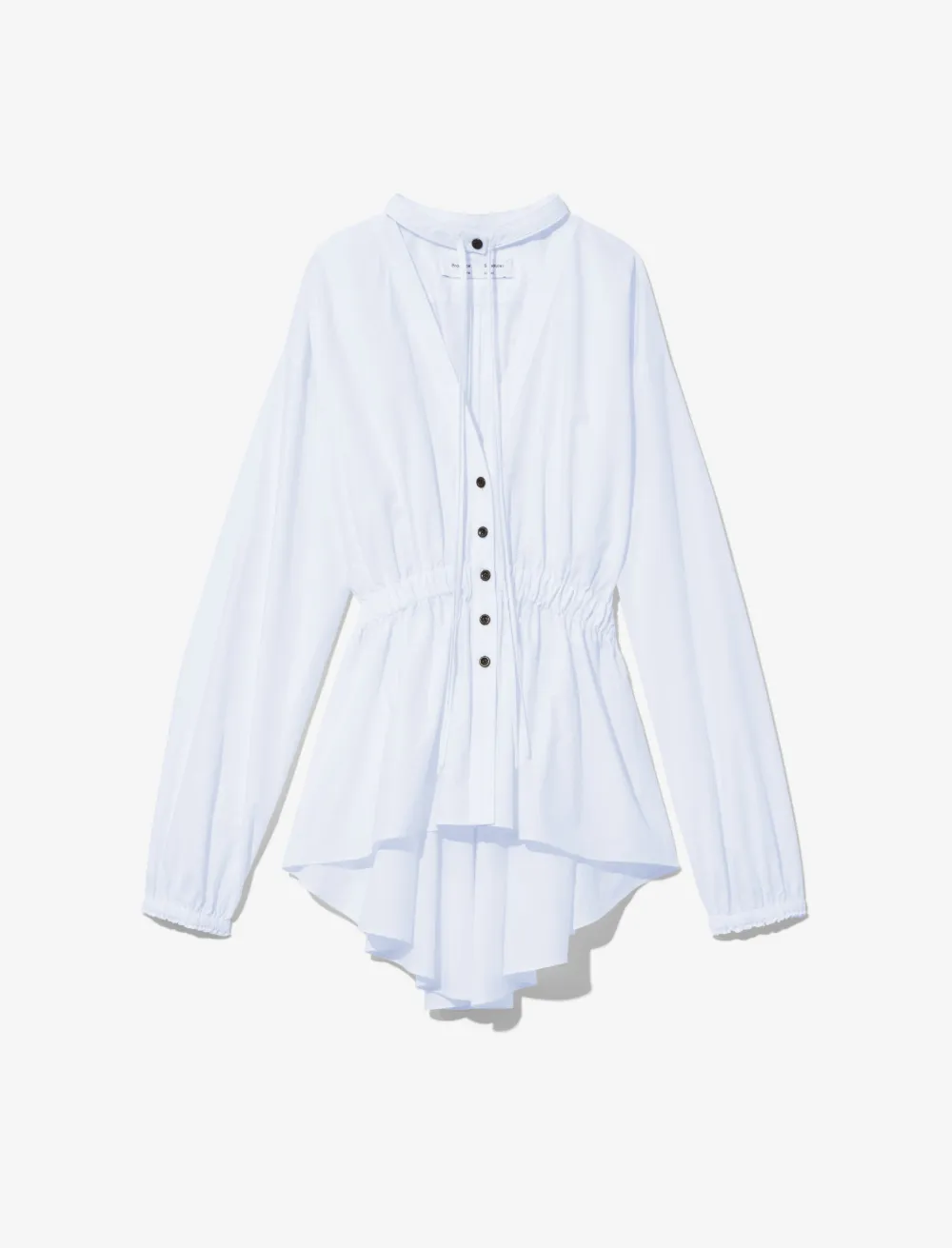 Image of Proenza Schouler White Label Cotton Shirting Top off white