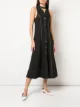 الصورة 2 من Proenza Schouler White Label فستان ميدي بأزرار
