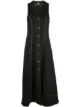الصورة 1 من Proenza Schouler White Label فستان ميدي بأزرار