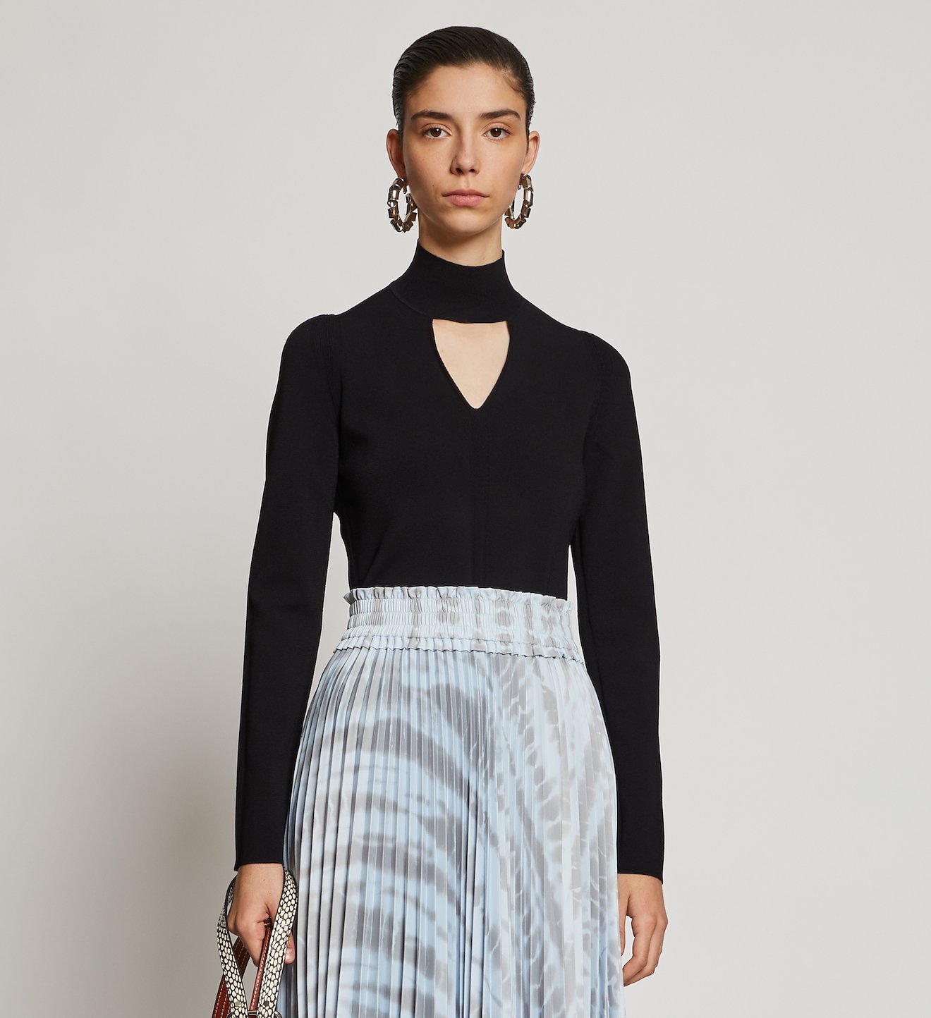 Compact Knit Turtleneck