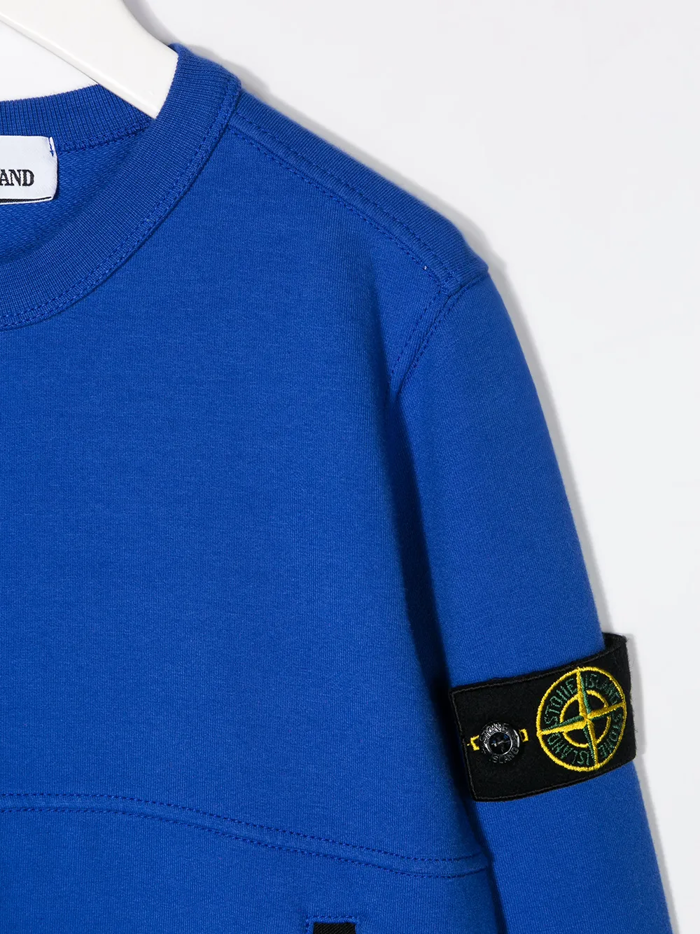 фото Stone island junior свитер с нашивкой-логотипом