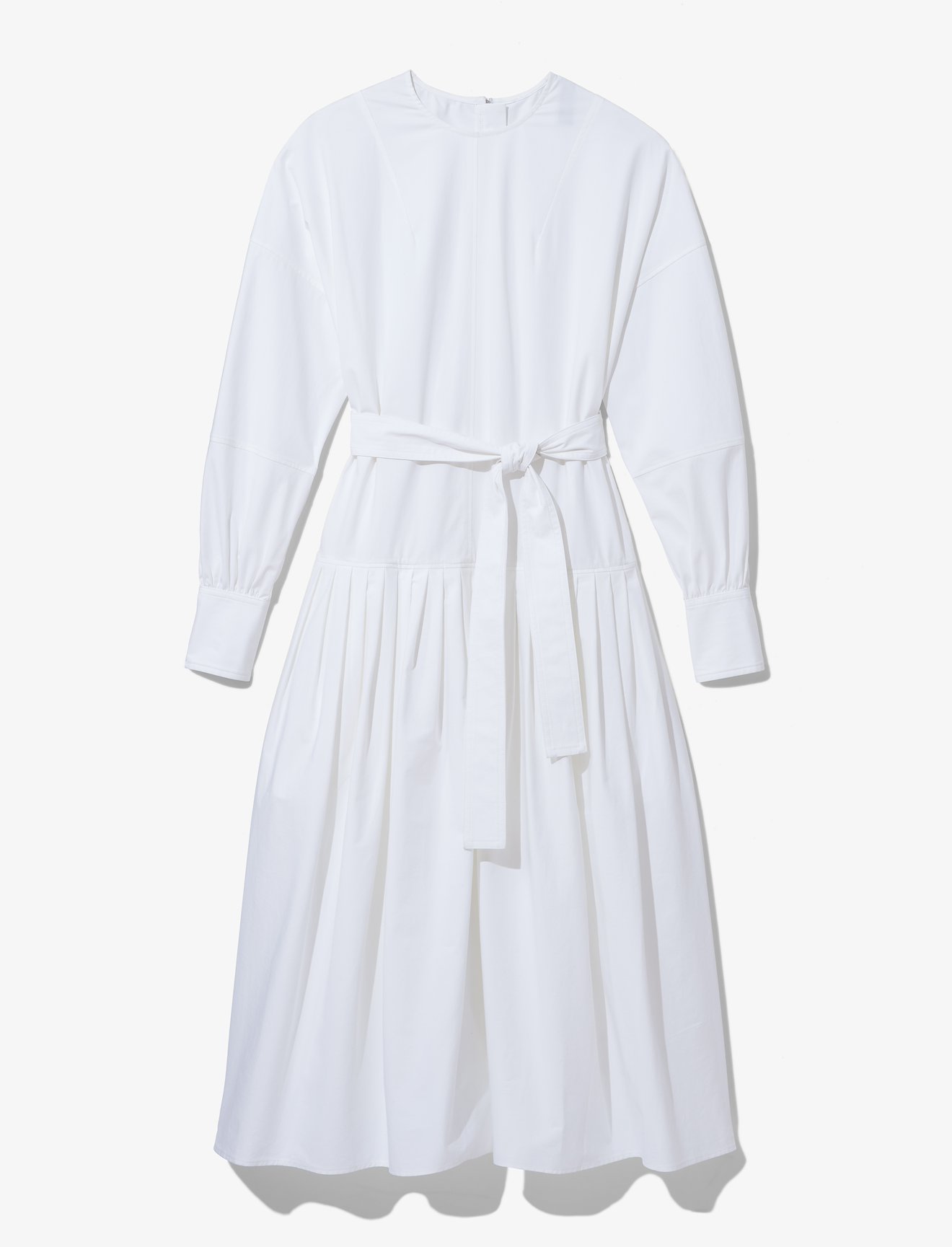 Belted Cotton Dress #4