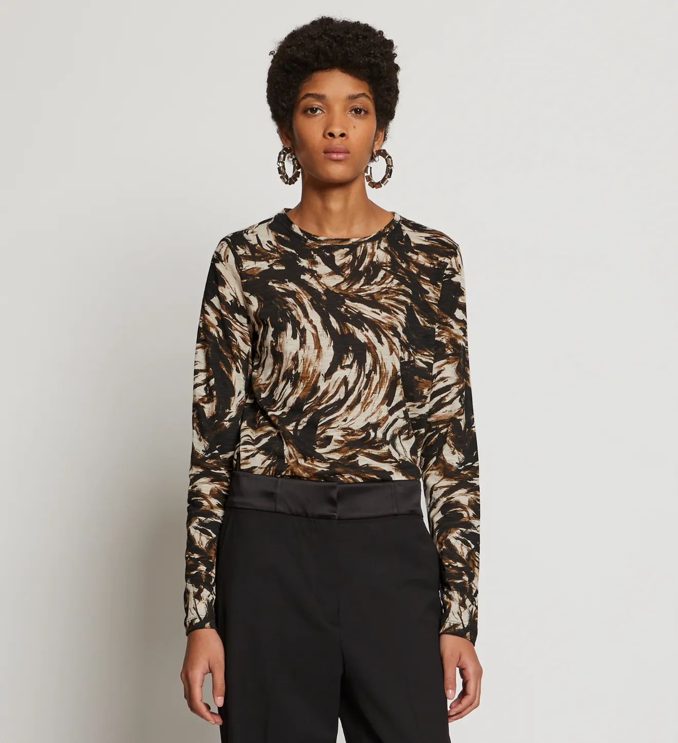 Cheap u003efeather print sweater big sale - OFF 75%