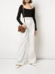 الصورة 2 من Proenza Schouler White Label بنطال بحزام وقصة واسعة