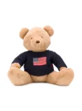 POLO RALPH LAUREN KIDS plush teddy bear with jumper - Blue