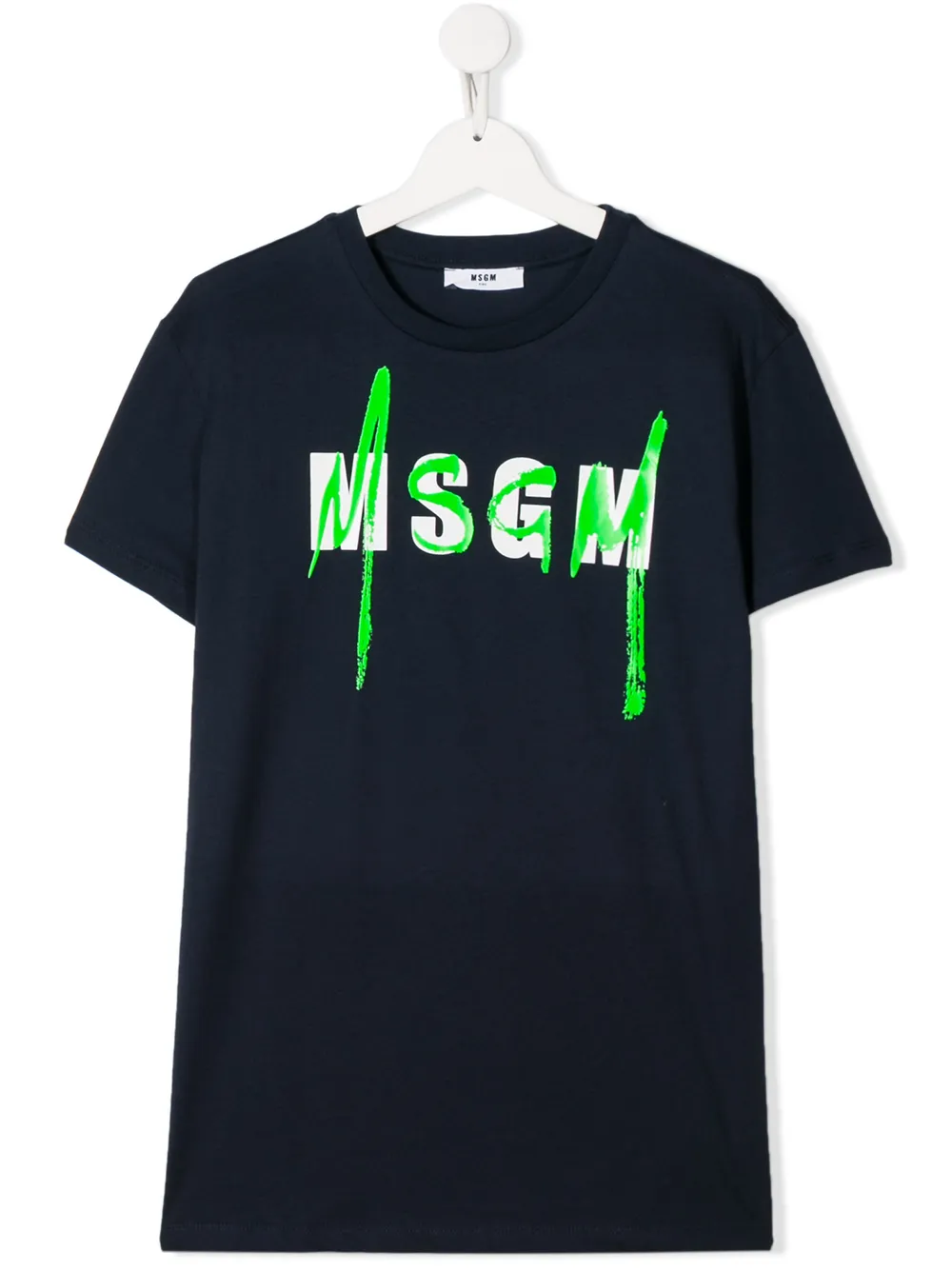 Msgm Kids футболка с логотипом