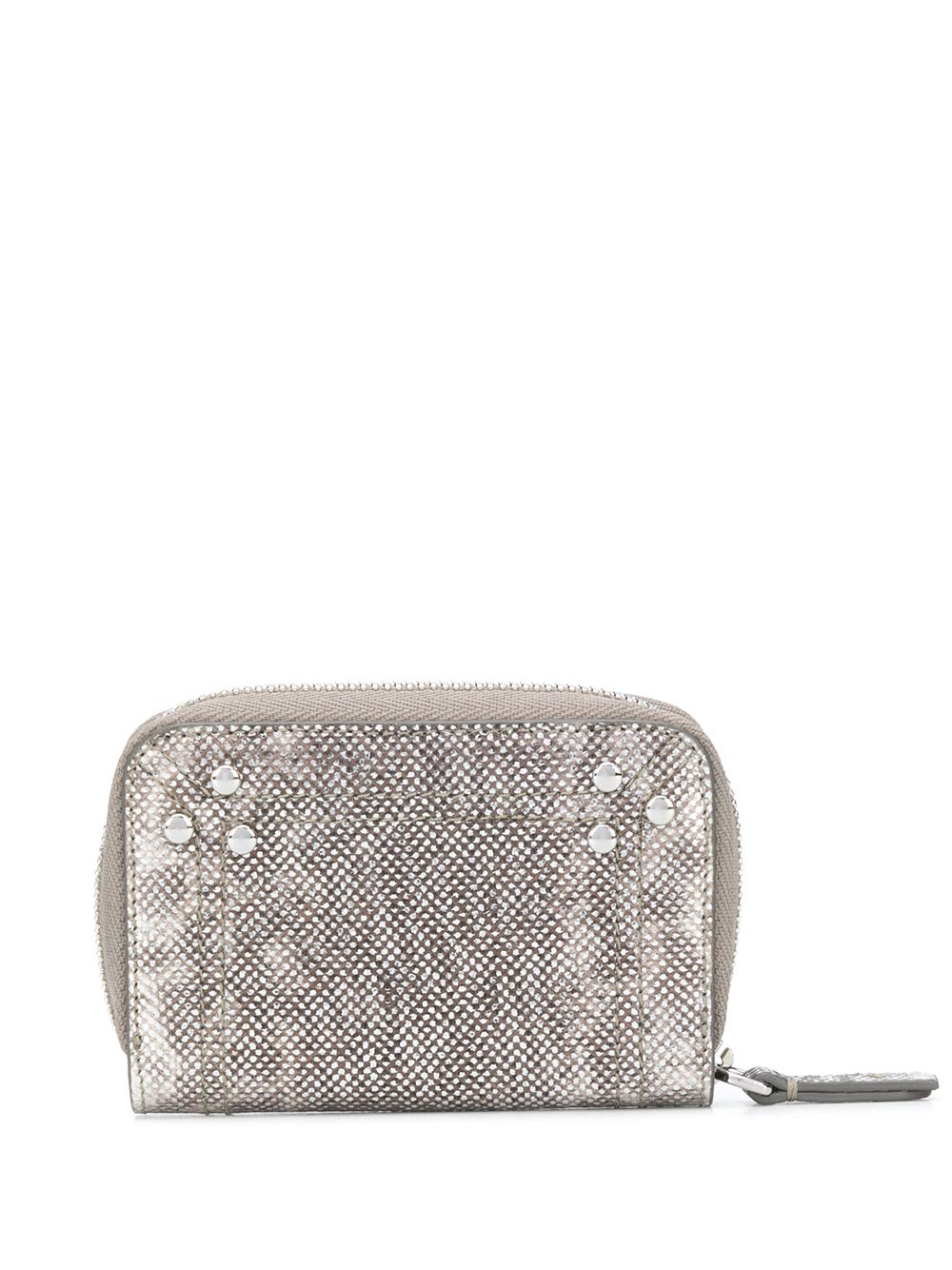 фото Jérôme dreyfuss metallic polka dot print purse