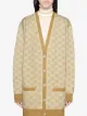 Gucci GG pattern buttoned cardigan