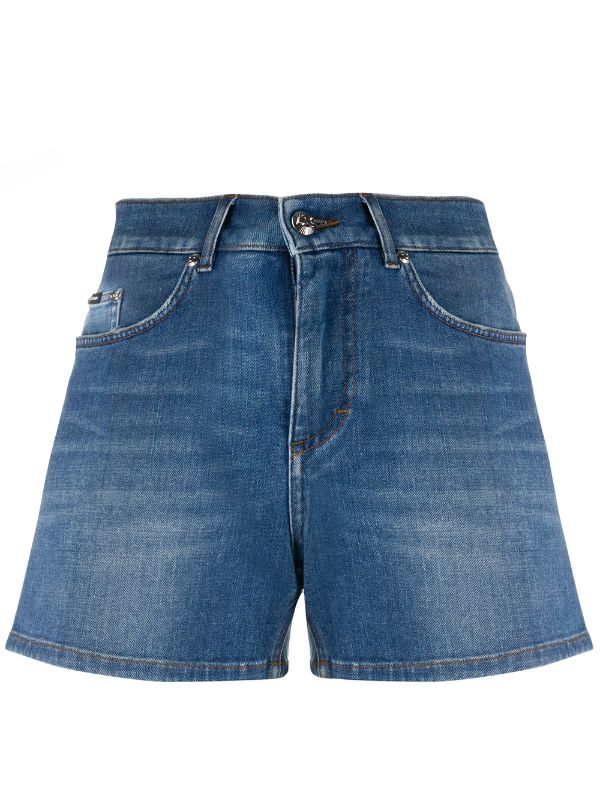 \u0026 Gabbana stonewashed denim shorts 