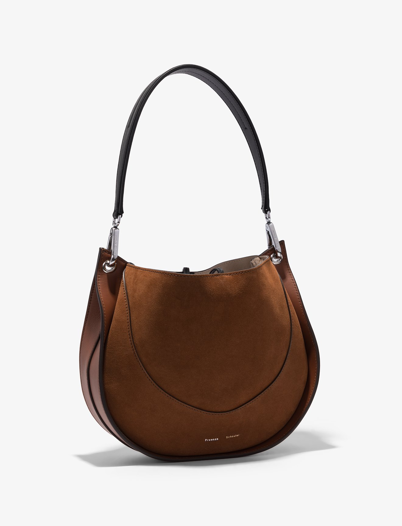 Arch Suede Shoulder Bag #1