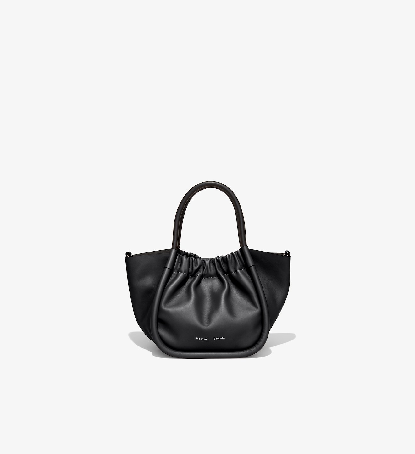 Small Ruched Crossbody Tote