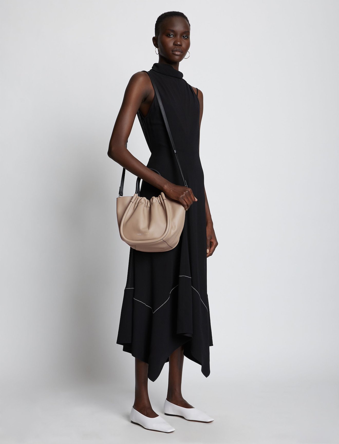 Small Ruched Crossbody Tote #2
