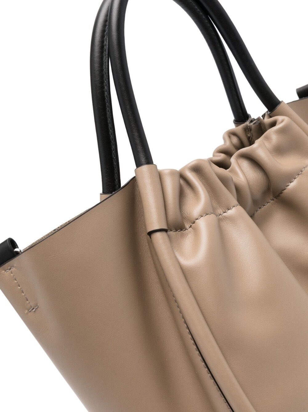 Shop Proenza Schouler Small Ruched Tote In Light Taupe