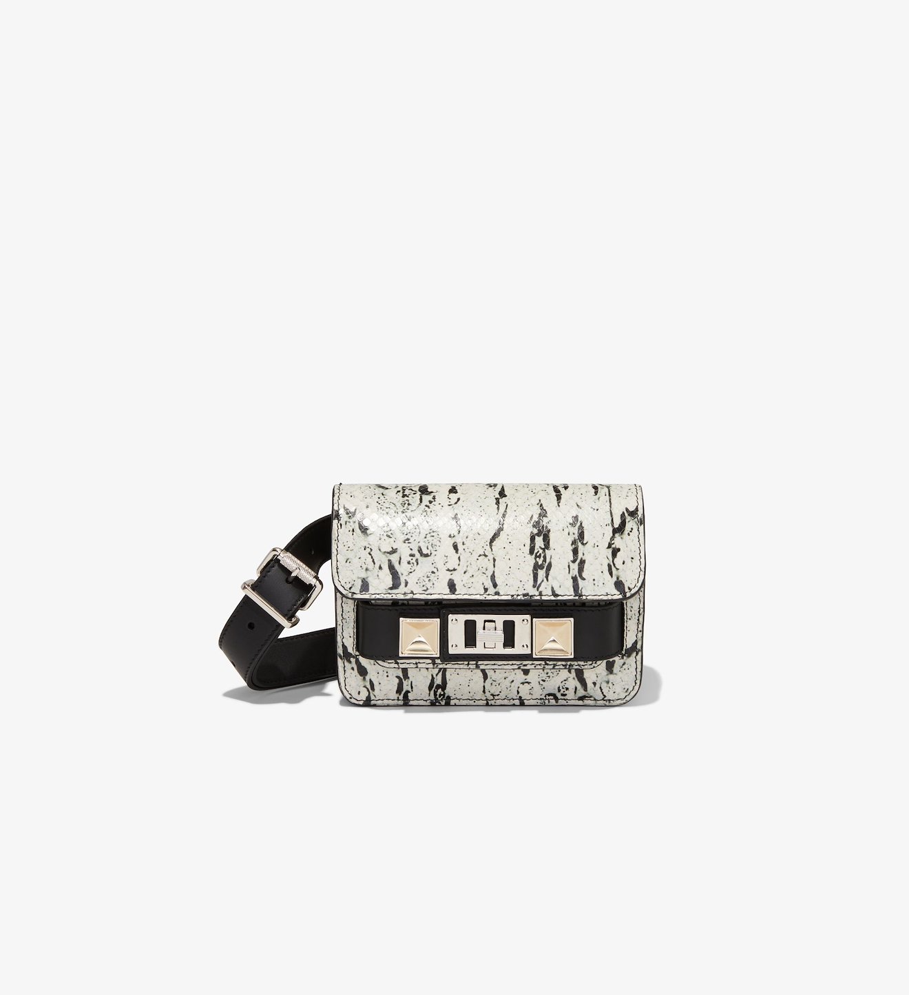 Embossed Snake PS11 Belt Bag