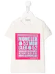 الصورة 1 من Moncler Kids تيشيرت بطبعة شعار