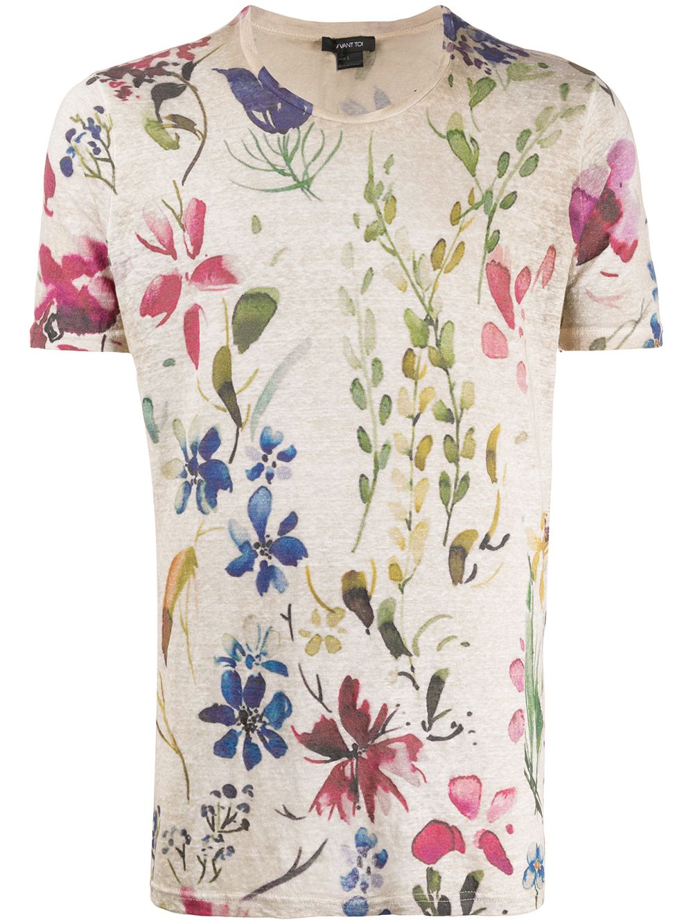 фото Avant toi floral print t-shirt