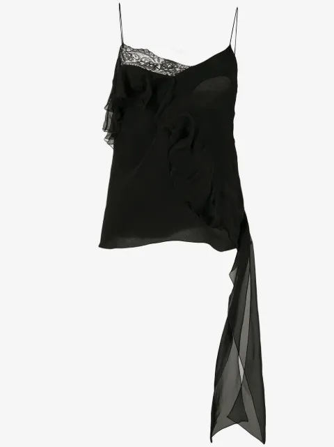 Faith Connexion asymmetric strappy top